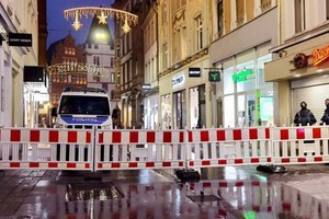 特里爾市中心仍處於封鎖狀態。（圖源：互聯網）