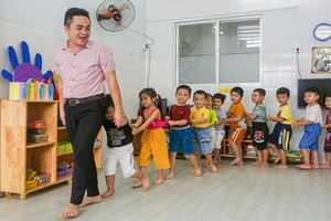 當男教師負責教導學生