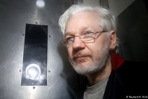 “維基解密”創始人阿桑奇。（圖源：路透社）