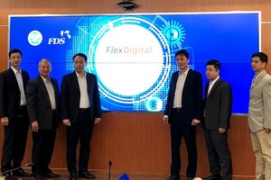 Flex Digtial數字政務開發平台啟動儀式。（圖源：林草）