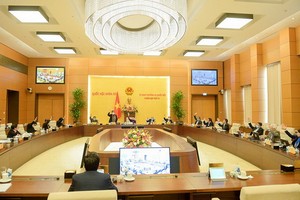 國會常務委員會第51次會議場景。（圖源：寶燕）