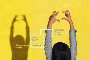 圖為 Pantone 2021 宣傳海報。（圖源：Pantone）