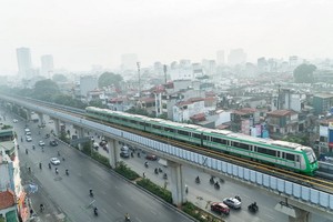 12月12日上午，吉靈-河東地鐵項目全部系統正式投入試運。（圖源：曉藍）