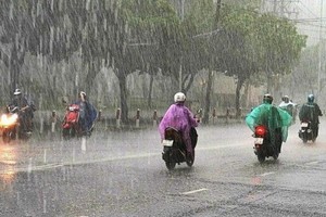 12月13日，南部多地降大雨。（示意圖源：互聯網）