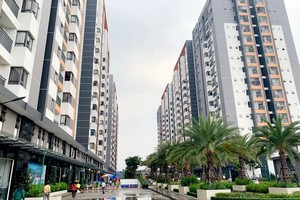 第九郡一個未獲簽發證書的公寓項目。