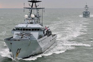 英國海軍漁業保護艦。（圖源：互聯網）