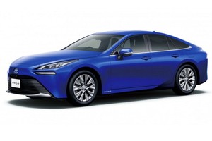 FCV“MIRAI”新款終極環保車。（圖源：共同社）
