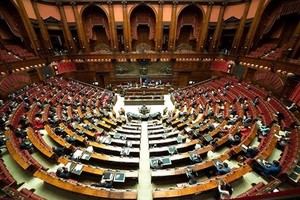 圖為意大利國家眾議院議事主會場。（圖源：互聯網）