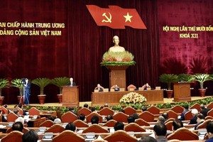 會議現場。（圖源：Chinhphu.vn）