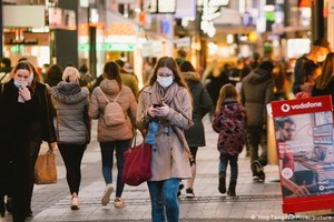 德國科隆商業步行街一瞥。