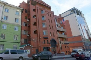 美國駐俄羅斯符拉迪沃斯托克總領館。（圖源：Sputnik）