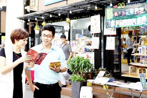 充滿文化和多樣化的空間正是吸引客人來書香街參觀與買書的獨特之處。