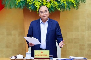 政府總理阮春福會上致詞。（圖源：VGP）