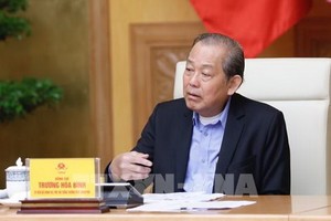 政府常務副總理張和平主持會議。（圖源：越通社）