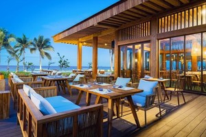 圖為金蘭灣半島上的Alma度假村一瞥。