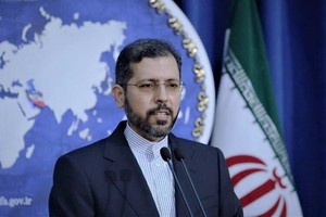 伊朗外交部發言人哈提卜扎德。（圖源：互聯網）