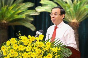 市委書記阮文年主持會議。（圖源：TTO）