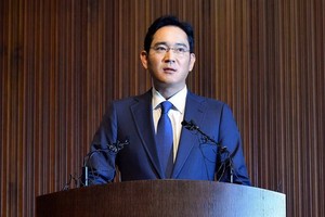 三星集團實際掌門人李在鎔。（圖源：新華社）