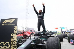 Ｆ１車手漢密爾頓。（圖源：互聯網）