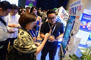 客戶體驗 VNPAY-QR 付款。（圖源：光定）