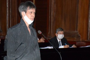 被告人范志勇在法庭上回答審判長問案。（圖源：TTBC）