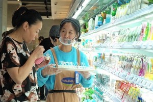 Vinamilk公司的奶品既在國內市場站穩陣腳，又開發國際市場。	