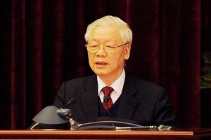 黨中央總書記、國家主席阮富仲。（圖源：曰鐘）