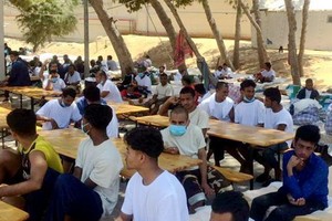 意大利新冠疫情難以阻擋移民潮。（圖源：Getty Images）