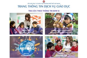 市教育與培訓廳教育單位查詢網頁界面。（圖源：網站截圖）