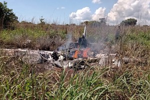 機體殘骸。（圖源：互聯網）