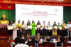 2020 年市旅遊新聞獎頒發儀式。（圖源：嘉欣）