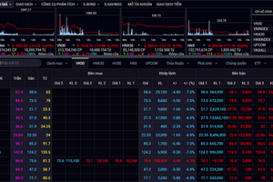 越證指數收盤暴跌73.23點，或 6.67%，報1,023.94點。（圖源：田升）