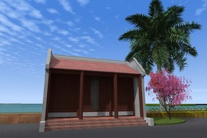 深具北部建築風格的房子。