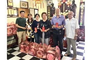 曾氏宗祠舉辦敬老活動