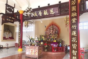 莊嚴的觀音殿。