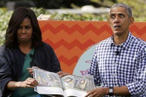 奧巴馬夫婦轉型拍片，擬拍多部大片，涉靈異劇及恐怖劇。（圖源：Getty Images）