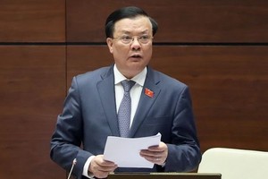 財政部長丁進勇。（圖源：垂楊）