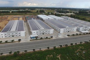 圖為同奈省安福工業區一瞥。