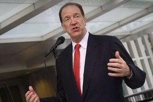 世界銀行行長大衛‧馬爾帕斯。（圖源：互聯網）