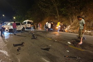 車禍現場。（圖源：東英）