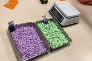 職能力量在空運渠道上查獲的毒品。（圖源：安福）