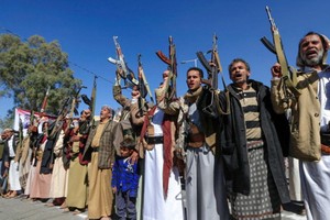 胡塞武裝人員。（圖源：Getty Images）