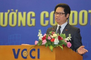越南工商會(VCCI)主席武進祿。（圖源：永芝）