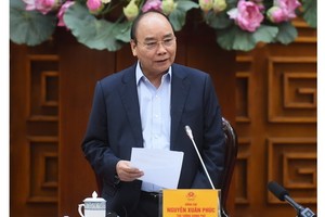 政府總理阮春福指導會議。（圖源：光孝）