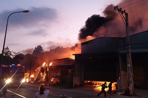 火警現場。（圖源：越通社）