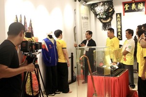 越南央視拍攝勝義龍獅團記錄片下週一播出。