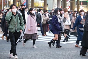 東京街頭一瞥。（圖源：新華社）