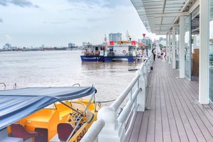 白騰碼頭棧橋一瞥。（圖源：嘉欣）