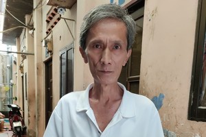 楊正仁在租房區。