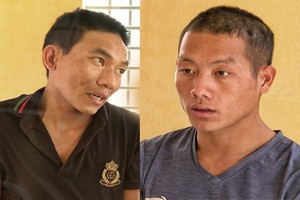 被抓獲的2名歹徒李松（左圖）和黃亞箏（右圖）。（圖源：警方提供）